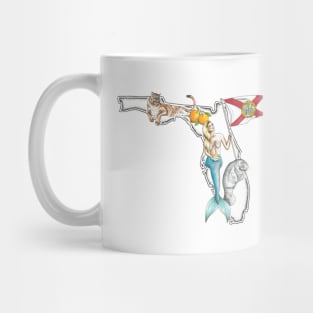 Florida Mermaid Mug